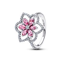 Anello Pandora Donna Stone Cluster in Argento Cubic Zirconia
